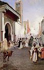 Benjamin Jean Joseph Constant Entering Constantinople painting